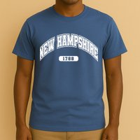 New Hampshire Collegiate Style 1799 T-Shirt