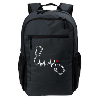 Nurse Heartbeat Clothing Gift Nurse Stethoscope Heart Gift Daily Commute Backpack