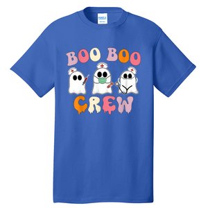 Nurse Halloween Cool Gift Boo Boo Crew Nurse Groovy Cute Gift Tall T-Shirt