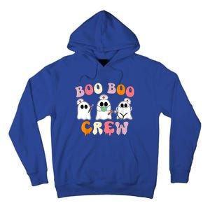 Nurse Halloween Cool Gift Boo Boo Crew Nurse Groovy Cute Gift Tall Hoodie