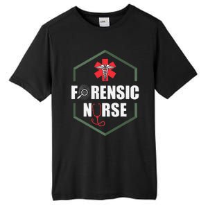 Nurse Hospital Caretaker Nursing Forensic Nurse Tall Fusion ChromaSoft Performance T-Shirt