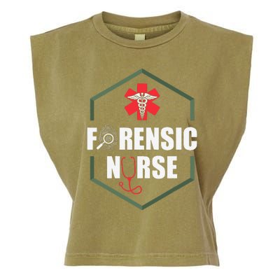 Nurse Hospital Caretaker Nursing Forensic Nurse Garment-Dyed Women's Muscle Tee