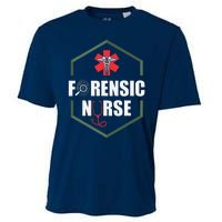 Nurse Hospital Caretaker Nursing Forensic Nurse Cooling Performance Crew T-Shirt