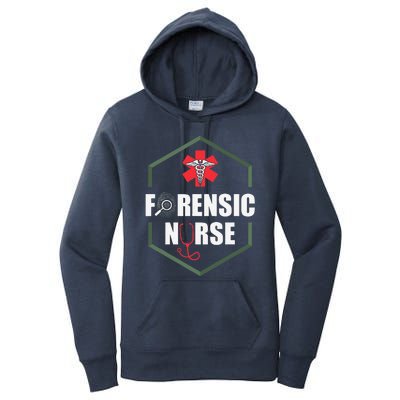 Nurse Hospital Caretaker Nursing Forensic Nurse Women's Pullover Hoodie