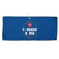 Nurse Hospital Caretaker Nursing Forensic Nurse Large Microfiber Waffle Golf Towel