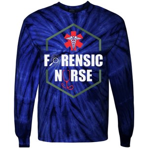 Nurse Hospital Caretaker Nursing Forensic Nurse Tie-Dye Long Sleeve Shirt