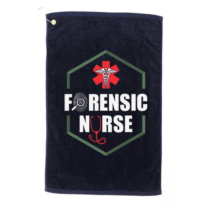 Nurse Hospital Caretaker Nursing Forensic Nurse Platinum Collection Golf Towel