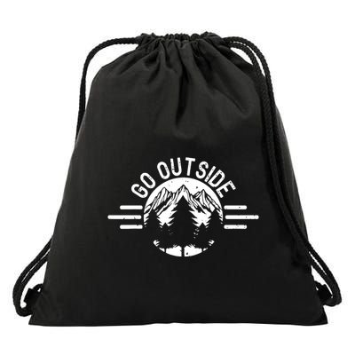 Nature Hiking Camping Forest Drawstring Bag