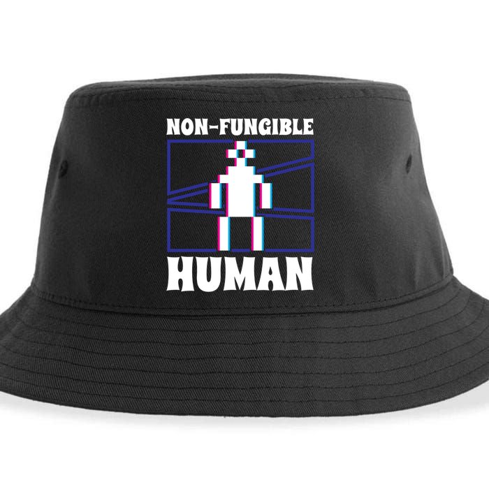 Nongiftfungible Hu Cryptocurrency Blockchain Trader Crypto Gift Sustainable Bucket Hat