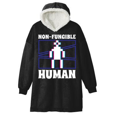 Nongiftfungible Hu Cryptocurrency Blockchain Trader Crypto Gift Hooded Wearable Blanket
