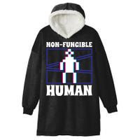 Nongiftfungible Hu Cryptocurrency Blockchain Trader Crypto Gift Hooded Wearable Blanket