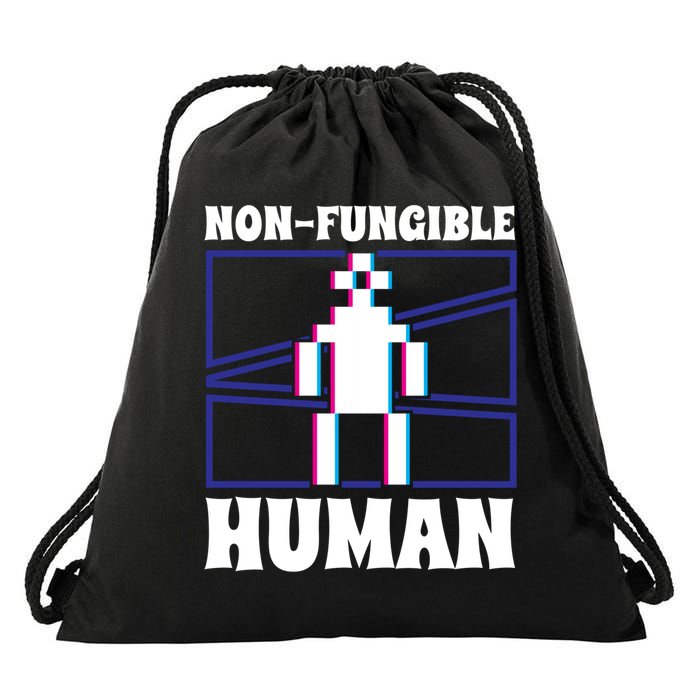 Nongiftfungible Hu Cryptocurrency Blockchain Trader Crypto Gift Drawstring Bag