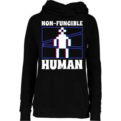 Nongiftfungible Hu Cryptocurrency Blockchain Trader Crypto Gift Womens Funnel Neck Pullover Hood