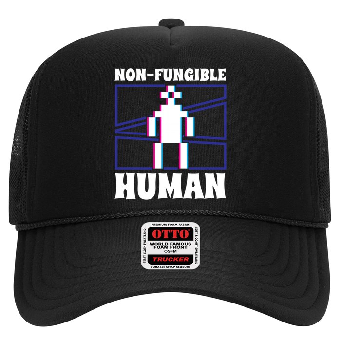 Nongiftfungible Hu Cryptocurrency Blockchain Trader Crypto Gift Trucker Hat