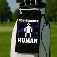 Nongiftfungible Hu Cryptocurrency Blockchain Trader Crypto Gift Golf Towel