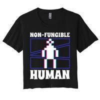 Nongiftfungible Hu Cryptocurrency Blockchain Trader Crypto Gift Crop Top