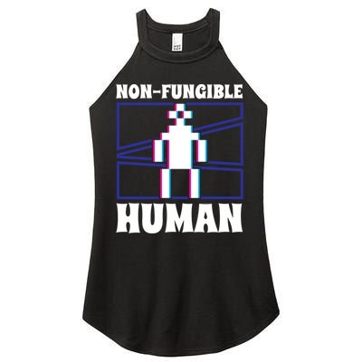 Nongiftfungible Hu Cryptocurrency Blockchain Trader Crypto Gift Women's Perfect Tri Rocker Tank