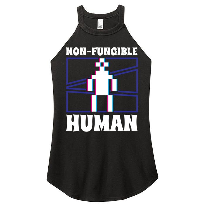 Nongiftfungible Hu Cryptocurrency Blockchain Trader Crypto Gift Women's Perfect Tri Rocker Tank