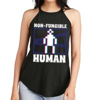 Nongiftfungible Hu Cryptocurrency Blockchain Trader Crypto Gift Women's Perfect Tri Rocker Tank