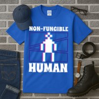 Nongiftfungible Hu Cryptocurrency Blockchain Trader Crypto Gift Tall T-Shirt