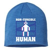 Nongiftfungible Hu Cryptocurrency Blockchain Trader Crypto Gift Sustainable Beanie