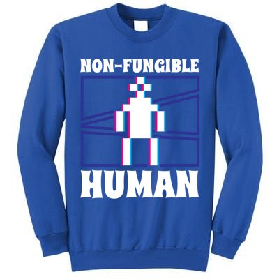 Nongiftfungible Hu Cryptocurrency Blockchain Trader Crypto Gift Tall Sweatshirt