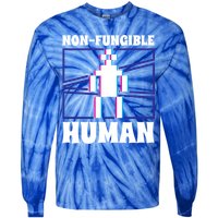 Nongiftfungible Hu Cryptocurrency Blockchain Trader Crypto Gift Tie-Dye Long Sleeve Shirt