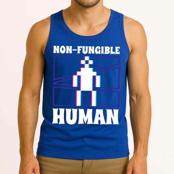 Nongiftfungible Hu Cryptocurrency Blockchain Trader Crypto Gift Tank Top