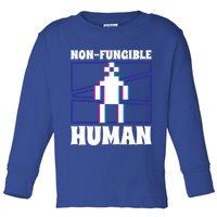 Nongiftfungible Hu Cryptocurrency Blockchain Trader Crypto Gift Toddler Long Sleeve Shirt
