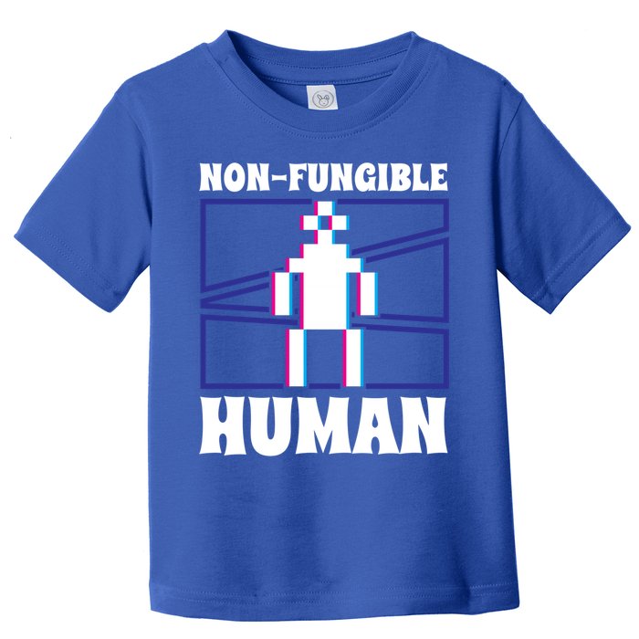 Nongiftfungible Hu Cryptocurrency Blockchain Trader Crypto Gift Toddler T-Shirt
