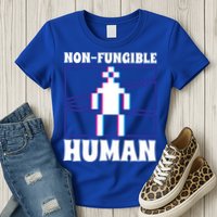 Nongiftfungible Hu Cryptocurrency Blockchain Trader Crypto Gift Womens T-Shirt