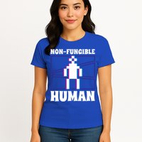 Nongiftfungible Hu Cryptocurrency Blockchain Trader Crypto Gift Womens T-Shirt