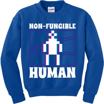 Nongiftfungible Hu Cryptocurrency Blockchain Trader Crypto Gift Kids Sweatshirt