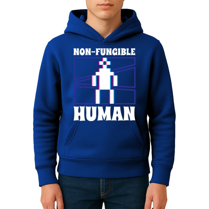Nongiftfungible Hu Cryptocurrency Blockchain Trader Crypto Gift Kids Hoodie