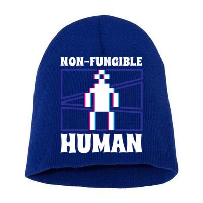 Nongiftfungible Hu Cryptocurrency Blockchain Trader Crypto Gift Short Acrylic Beanie