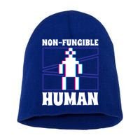 Nongiftfungible Hu Cryptocurrency Blockchain Trader Crypto Gift Short Acrylic Beanie