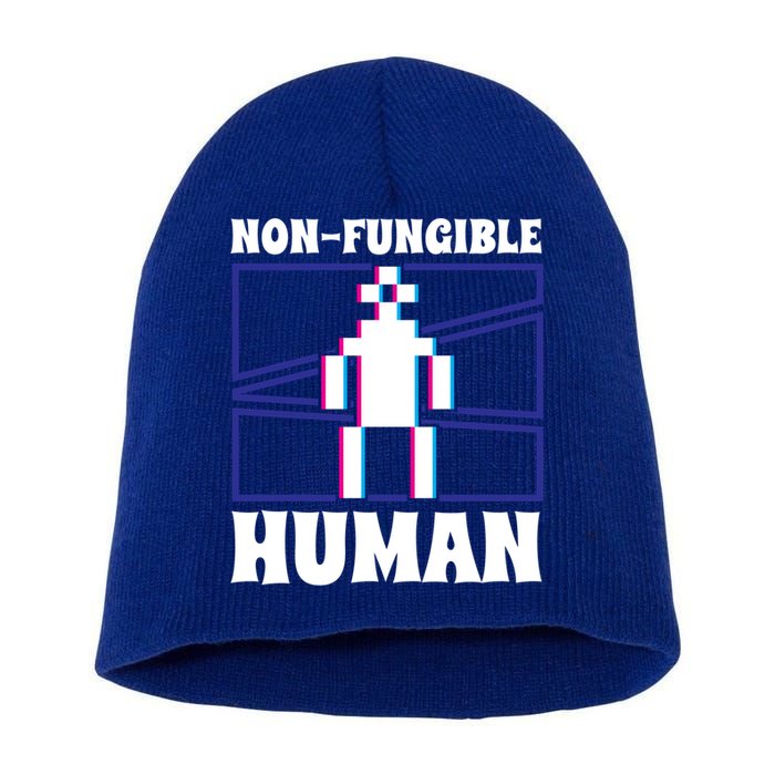 Nongiftfungible Hu Cryptocurrency Blockchain Trader Crypto Gift Short Acrylic Beanie