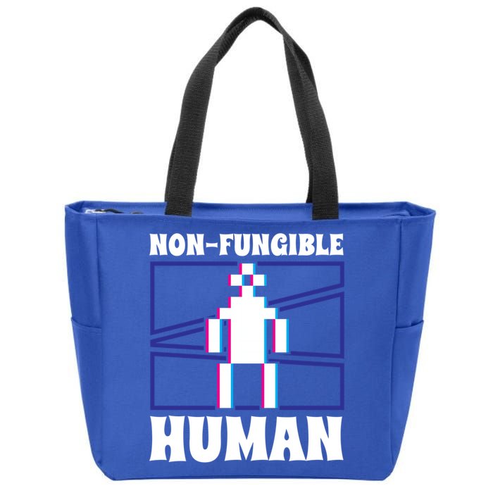 Nongiftfungible Hu Cryptocurrency Blockchain Trader Crypto Gift Zip Tote Bag