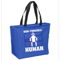 Nongiftfungible Hu Cryptocurrency Blockchain Trader Crypto Gift Zip Tote Bag