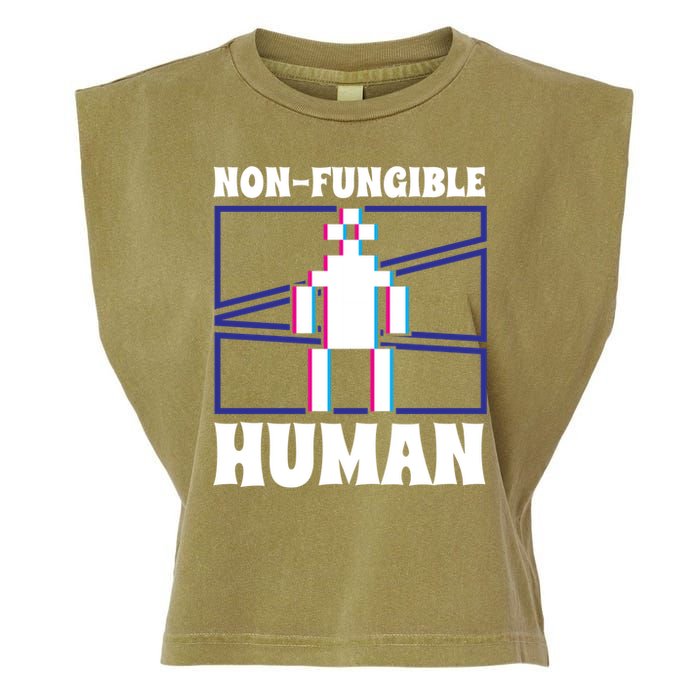 Nongiftfungible Hu Cryptocurrency Blockchain Trader Crypto Gift Garment-Dyed Women's Muscle Tee
