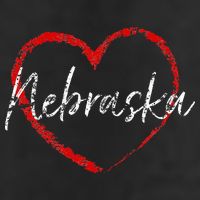 Nebraska Heart Cute Ladies Mom Gift Tumbler