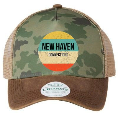 New Haven Connecticut New Haven Legacy Tie Dye Trucker Hat