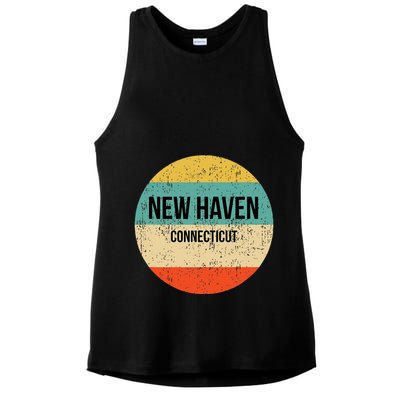 New Haven Connecticut New Haven Ladies PosiCharge Tri-Blend Wicking Tank