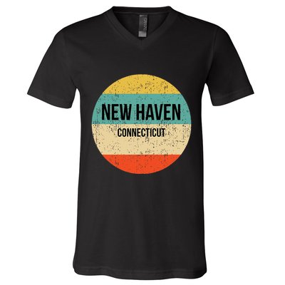 New Haven Connecticut New Haven V-Neck T-Shirt