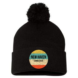 New Haven Connecticut New Haven Pom Pom 12in Knit Beanie