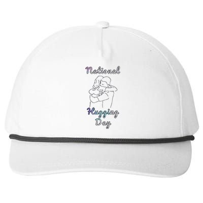 National Hugging Day Snapback Five-Panel Rope Hat