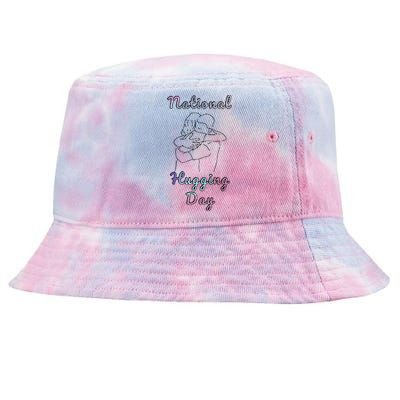 National Hugging Day Tie-Dyed Bucket Hat