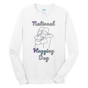 National Hugging Day Tall Long Sleeve T-Shirt