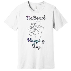 National Hugging Day Premium T-Shirt