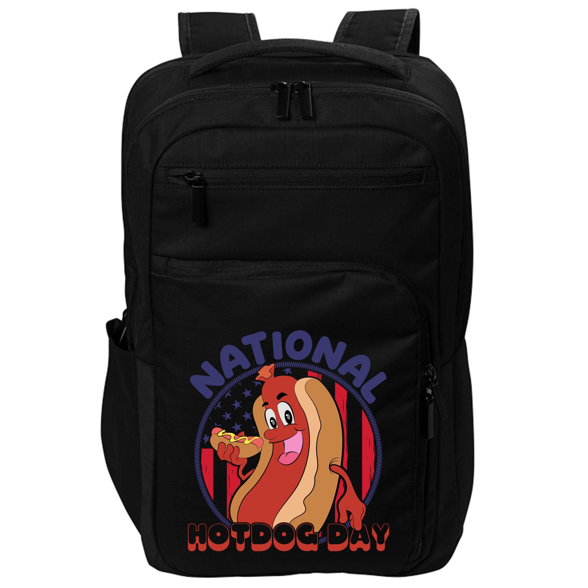 National Hot Dog Day Impact Tech Backpack